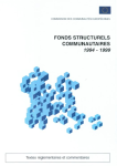 Fonds structurels communautaires 1994-1999 : textes r&eacute;glementaires revis&eacute;s et commentaire, ao&ucirc;t 1993