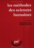 Les m&eacute;thodes des sciences humaines
