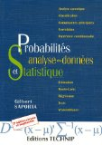 Probabilit&eacute;s, analyse des donn&eacute;es et statistique