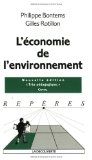L'&eacute;conomie de l'environnement