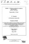 Quatri&egrave;me simulation de n&eacute;gociations internationales : document principal