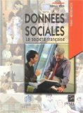Donn&eacute;es Sociales : la soci&eacute;t&eacute; fran&ccedil;aise