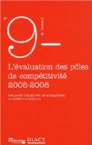 L'&eacute;valuation des p&ocirc;les de comp&eacute;titivit&eacute;