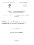 Pr&eacute;-diagnostic sur le r&ocirc;le et le fonctionnement des associations du d&eacute;veloppement local en Alg&eacute;rie