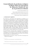 Comercializaci&oacute;n de productos ecol&oacute;gicos mediante Planes de Suscripci&oacute;n de Alimentos
