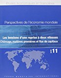 Les tensions dune reprise &agrave; deux vitesses : ch&ocirc;mage, mati&egrave;res premi&egrave;res et flux de capitaux : Perspectives de l'&eacute;conomie mondiale avril 2011