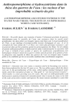 Anthropomorphisme et hydrocentrisme dans la th&egrave;se des guerres de l'eau