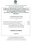 Le nouveau programme de d&eacute;veloppement de la fili&egrave;re des c&eacute;r&eacute;ales en Alg&eacute;rie et son impact sur l'Office alg&eacute;rien interprofessionnel des c&eacute;r&eacute;ales OAIC/CCLS