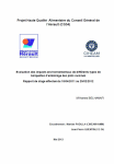 Evaluation des impacts environnementaux de diff&eacute;rents types de barquettes demballage des plats cuisin&eacute;s
