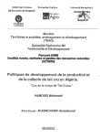 Politiques de d&eacute;veloppement de la production et de la collecte de lait cru en Alg&eacute;rie