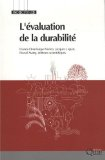 L'&eacute;valuation de la durabilit&eacute;