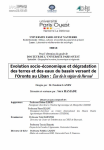 Evolution socio-&eacute;conomique et d&eacute;gradation des terres et des eaux du bassin versant de lOronte au Liban : cas de la r&eacute;gion de Hermel