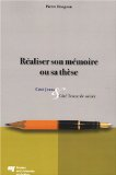 R&eacute;aliser son m&eacute;moire ou sa th&egrave;se : c&ocirc;t&eacute; jeans et c&ocirc;t&eacute; tenue de soir&eacute;e