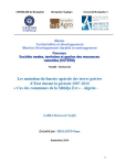 Les mutations du foncier agricole des terres priv&eacute;es d'Etat durant la p&eacute;riode 1987-2010