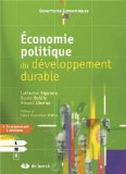Economie politique du d&eacute;veloppement durable