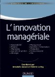 L'innovation manag&eacute;riale