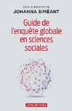 Guide de l'enqu&ecirc;te globale en sciences sociales
