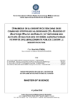 Dynamique de la d&eacute;sertification dans deux communes steppiques alg&eacute;riennes (El-Gueddid et Zaafrane - Wilaya de Djelfa) et r&eacute;ponses des acteurs