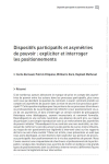 Dispositifs participatifs et asym&eacute;tries de pouvoir
