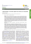 L'agro&eacute;cologie, un nouveau rapport aux savoirs et &agrave; l'innovation