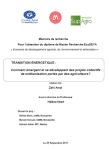 Transition &eacute;nerg&eacute;tique : comment &eacute;mergent et se d&eacute;veloppent des projets collectifs de m&eacute;thanisation port&eacute;s par des agriculteurs ?