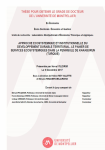Approche &eacute;cosyst&eacute;mique et institutionnelle du d&eacute;veloppement durable territorial. Le panier de services &eacute;cosyst&eacute;miques dans la P&eacute;ninsule de Karaburun (Turquie)