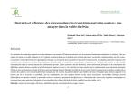 Diversit&eacute;s et efficience des &eacute;levages dans les &eacute;cosyst&egrave;mes agraires oasiens