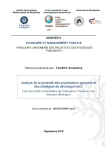 Analyse de la diversit&eacute; des exploitations agricoles et des strat&eacute;gies de d&eacute;veloppement