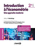 Introduction &agrave; l'&eacute;conom&eacute;trie : une approche moderne
