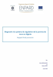 Diagnostic du syst&egrave;me de r&eacute;gulation de la pomme de terre en Alg&eacute;rie