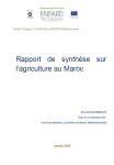 Rapport de synth&egrave;se sur lagriculture au Maroc