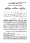 Analyse structurelle de la fili&egrave;re lait en Alg&eacute;rie