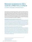 Repenser lentreprise de lESS &agrave; laune de la RSE et de la loi Pacte