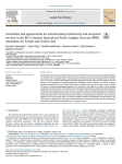 Constraints and opportunities for mainstreaming biodiversity and ecosystem services in the EUs Common Agricultural Policy: insights from the IPBES assessment for Europe and Central Asia