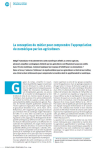 La conception du m&eacute;tier pour comprendre lappropriation du num&eacute;rique par les agriculteurs