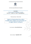 Impact de l'instauration d'une culture d'am&eacute;lioration continue sur la performance de la supply chain de lentreprise