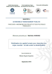 Mobilisation du capital humain pour r&eacute;pondre &agrave; un enjeu mondial : la lutte contre la d&eacute;sertification