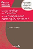 Comment r&eacute;aliser une formation ou un enseignement num&eacute;rique &agrave; distance ?