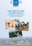 Questions de genre en zones s&egrave;ches : les femmes, actrices de la lutte contre la d&eacute;sertification