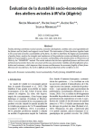 &Eacute;valuation de la durabilit&eacute; socio&eacute;conomique des ateliers avicoles &agrave; Msila (Alg&eacute;rie)