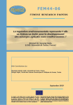 La regulation environnementale represente-t-elle un frein ou un levier pour le developpement des &eacute;changes agricoles euro-mediterraneens ?