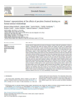 Farmers representations of the effects of precision livestock farming on human-animal relationships