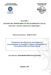 Production de r&eacute;f&eacute;rences techniques et &eacute;conomiques en Grandes Cultures biologiques et conventionnelles en Haute-Sa&ocirc;ne