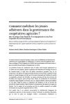 Comment mobiliser les jeunes adh&eacute;rents dans la gouvernance des coop&eacute;ratives agricoles ? Mise en pratique dune d&eacute;marche daccompagnement au sein dune coop&eacute;rative du Sud-Ouest fran&ccedil;ais