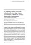De limportance des structures collectives territorialis&eacute;es pour consolider la viabilit&eacute; des circuits alimentaires de proximit&eacute;