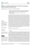 Food loss and waste in meat sector  Why the consumption stage generates the most losses?