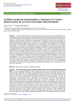 La fili&egrave;re tomate de transformation &agrave; Haouaria en Tunisie : pr&eacute;dominance de la forme industrielle d&eacute;territorialis&eacute;e