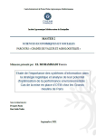 Etude de limportance des syst&egrave;mes dinformation dans la strat&eacute;gie logistique et analyse de leur potentiel d'optimisation de la performance environnementale : cas de la mise en place dOTM chez les Grands moulins de Paris