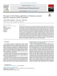 The impact of food delivery applications on romanian consumers behaviour during the COVID-19 pandemic