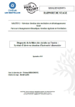 Diagnostic de la fili&egrave;re des c&eacute;r&eacute;ales en Tunisie : syst&egrave;me dalerte en situation dins&eacute;curit&eacute; alimentaire